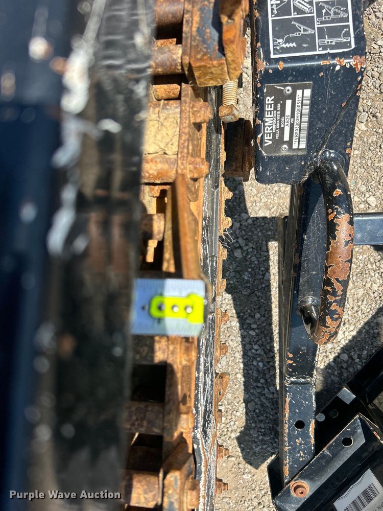 image for item EG0899 2017 Vermeer  RTX130 trencher