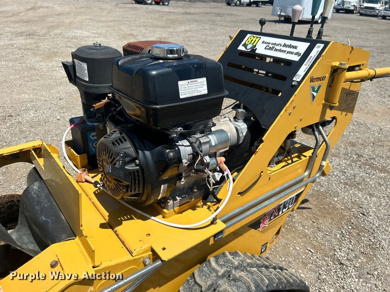 image for item EG0899 2017 Vermeer  RTX130 trencher