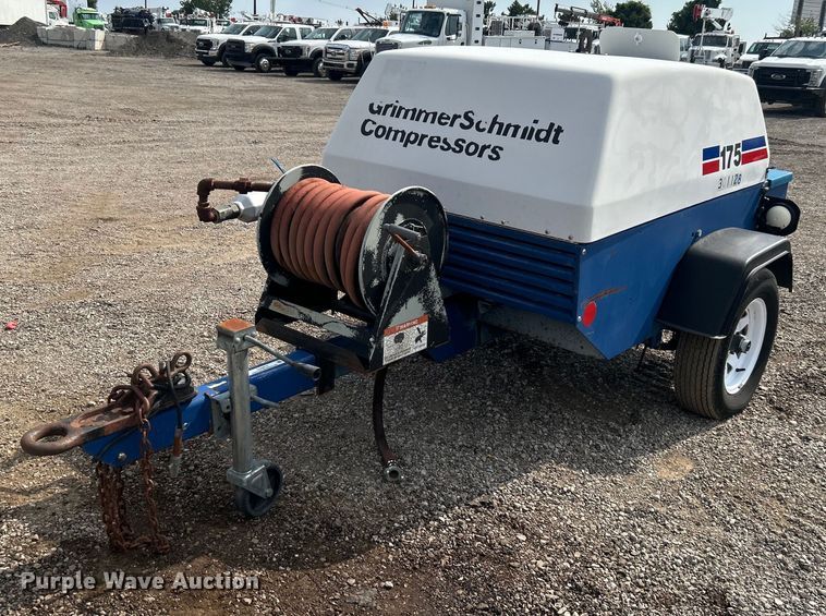 image for item EG0915 Grimmer Schmidt 185 air compressor