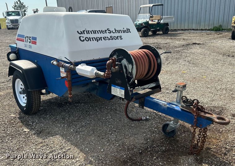 image for item EG0915 Grimmer Schmidt 185 air compressor