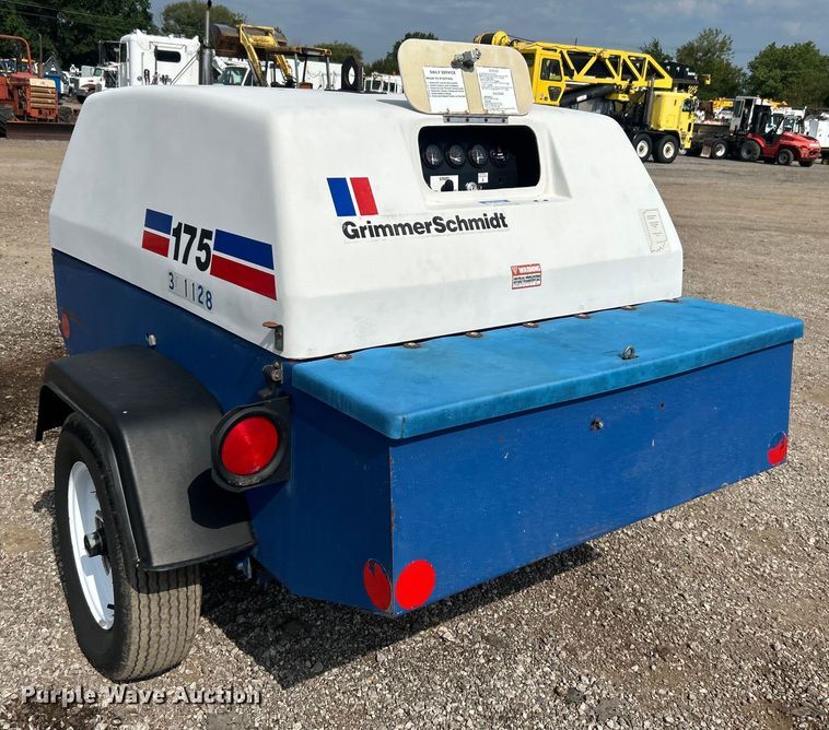 image for item EG0915 Grimmer Schmidt 185 air compressor