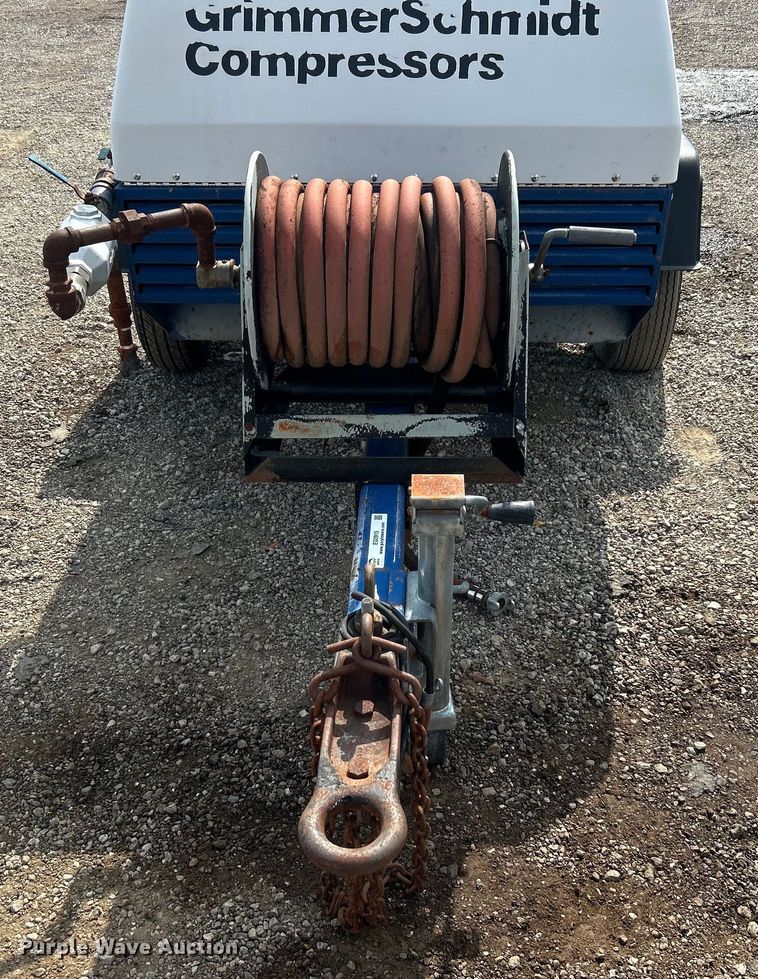 image for item EG0915 Grimmer Schmidt 185 air compressor