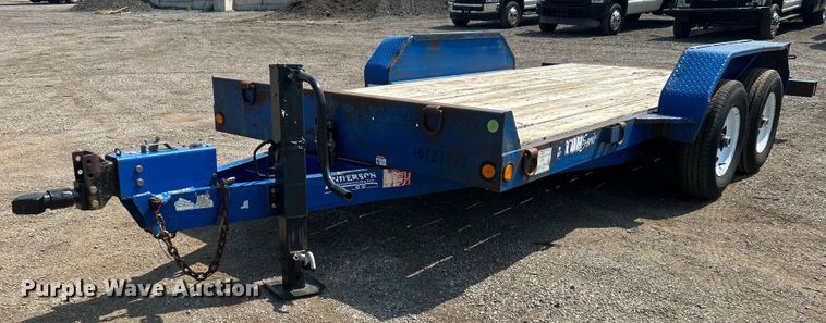 image for item EG0918 2020 Deep South Texas tilt deck equipment trailer