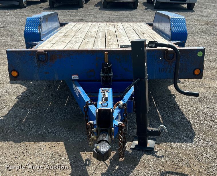 image for item EG0918 2020 Deep South Texas tilt deck equipment trailer