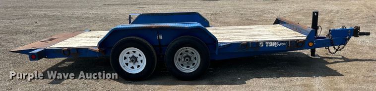 image for item EG0918 2020 Deep South Texas tilt deck equipment trailer