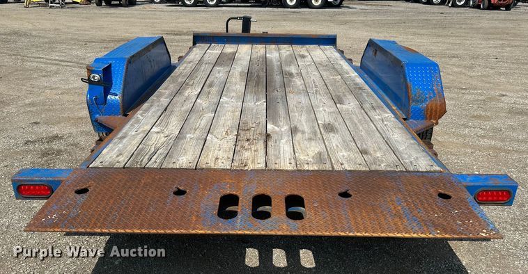 image for item EG0918 2020 Deep South Texas tilt deck equipment trailer