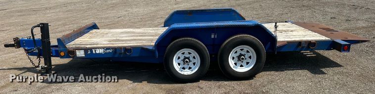 image for item EG0918 2020 Deep South Texas tilt deck equipment trailer