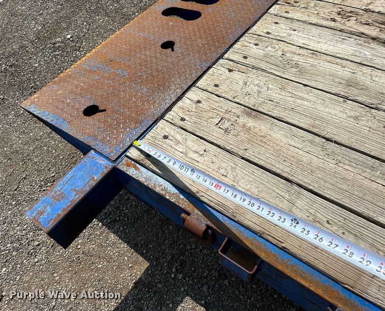 image for item EG0918 2020 Deep South Texas tilt deck equipment trailer