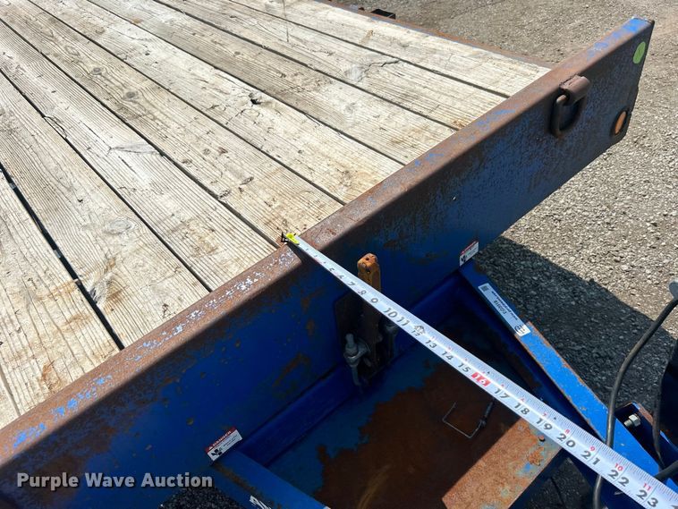 image for item EG0918 2020 Deep South Texas tilt deck equipment trailer