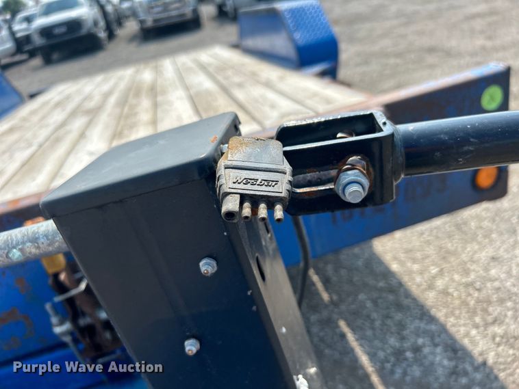 image for item EG0918 2020 Deep South Texas tilt deck equipment trailer