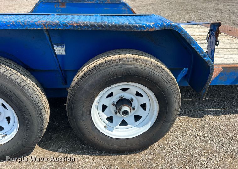 image for item EG0918 2020 Deep South Texas tilt deck equipment trailer