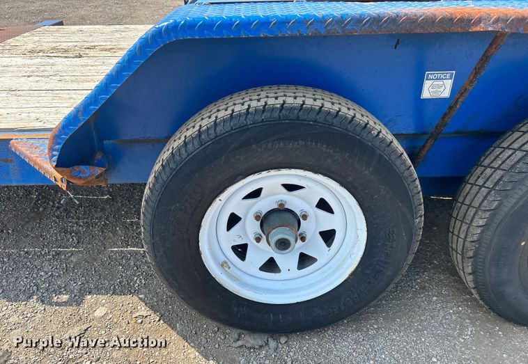 image for item EG0918 2020 Deep South Texas tilt deck equipment trailer