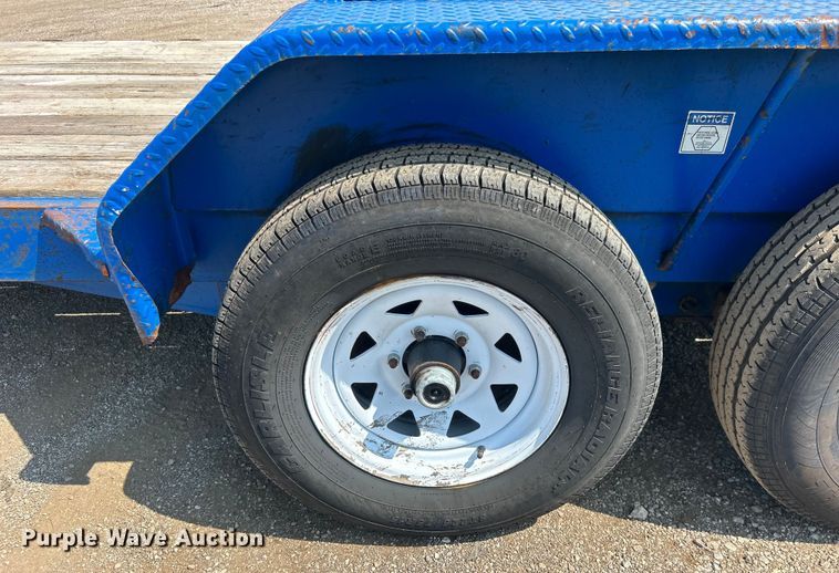 image for item EG0918 2020 Deep South Texas tilt deck equipment trailer