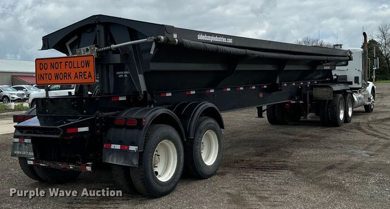 image for item EH4355 2022 Side Dump Industries DS39BAH1R2R11 side dump trailer