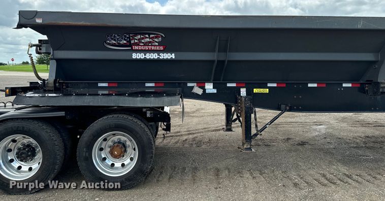 image for item EH4355 2022 Side Dump Industries DS39BAH1R2R11 side dump trailer