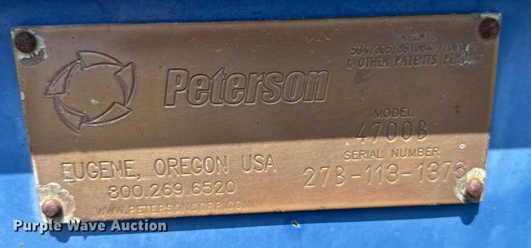 image for item EH4356 Peterson 4700B horizontal grinder