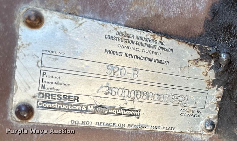 image for item EH4357 1989 Dresser 520B wheel loader