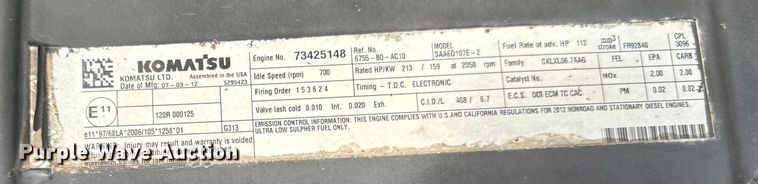 image for item EH4358 2013 Komatsu PC290LC-10 excavator