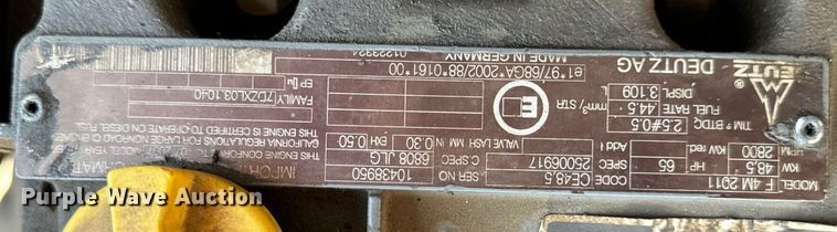 image for item EH4362 2007 JLG 600AJ boom lift