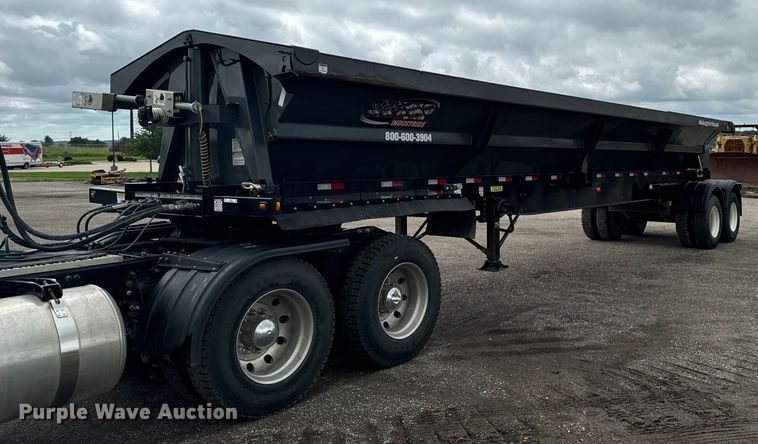 image for item EH4365 2022 Side Dump Industries DS39BAH1R2R11 side dump trailer