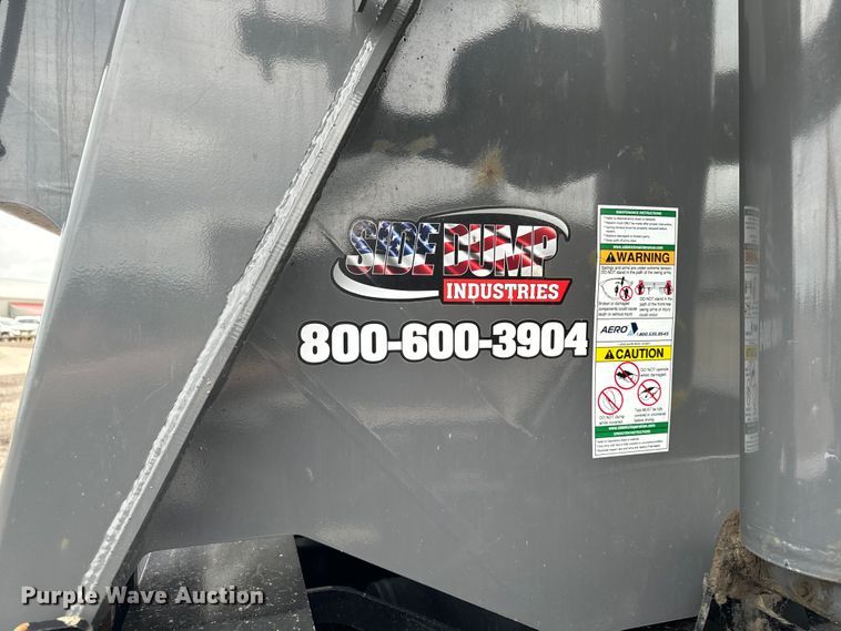 image for item EH4365 2022 Side Dump Industries DS39BAH1R2R11 side dump trailer