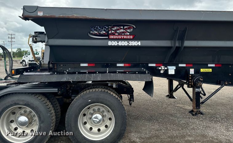 image for item EH4365 2022 Side Dump Industries DS39BAH1R2R11 side dump trailer
