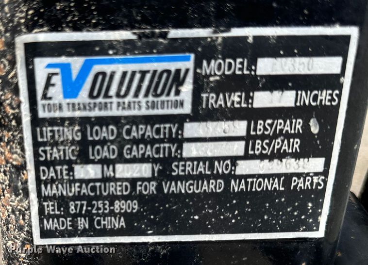 image for item EH4365 2022 Side Dump Industries DS39BAH1R2R11 side dump trailer