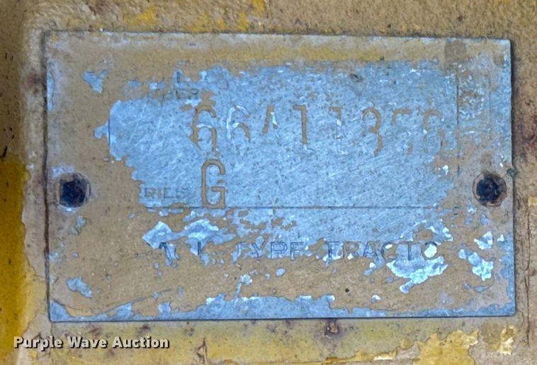 image for item EH4366 1973 Caterpillar D9G dozer