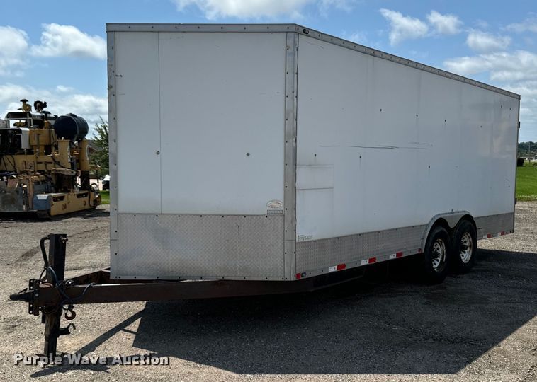 image for item EH4367 2012 Duramax DWF8520TA enclosed cargo trailer