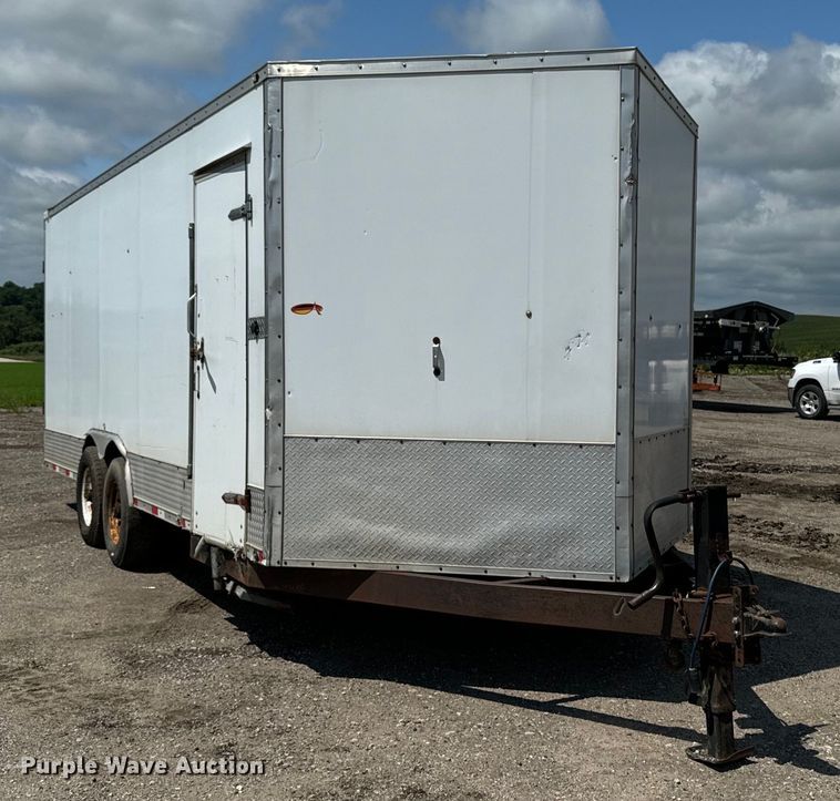 image for item EH4367 2012 Duramax DWF8520TA enclosed cargo trailer