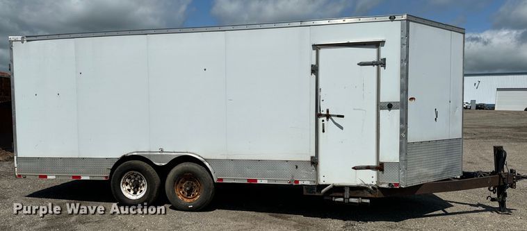 image for item EH4367 2012 Duramax DWF8520TA enclosed cargo trailer