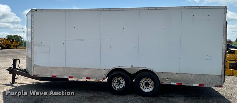 image for item EH4367 2012 Duramax DWF8520TA enclosed cargo trailer