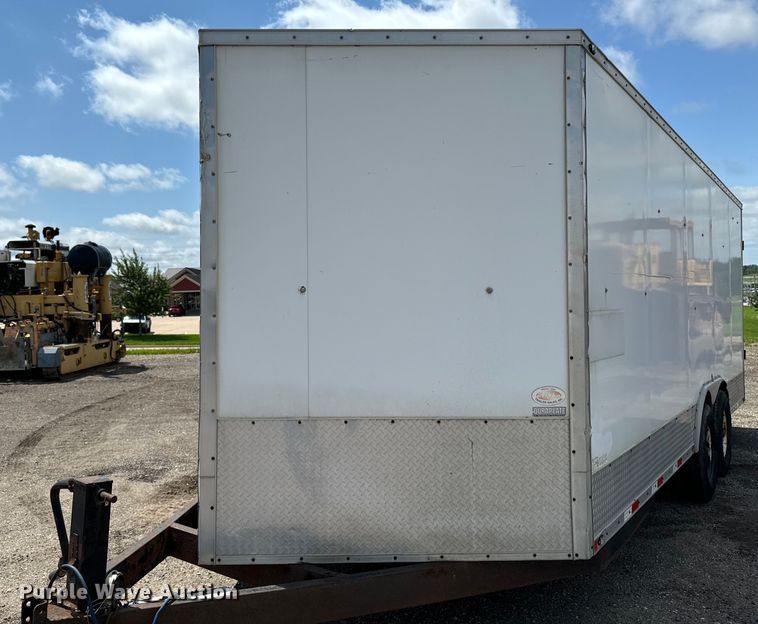 image for item EH4367 2012 Duramax DWF8520TA enclosed cargo trailer