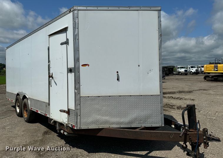 image for item EH4367 2012 Duramax DWF8520TA enclosed cargo trailer