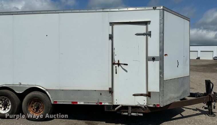image for item EH4367 2012 Duramax DWF8520TA enclosed cargo trailer