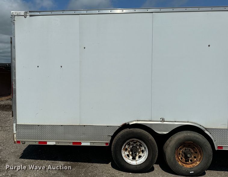 image for item EH4367 2012 Duramax DWF8520TA enclosed cargo trailer