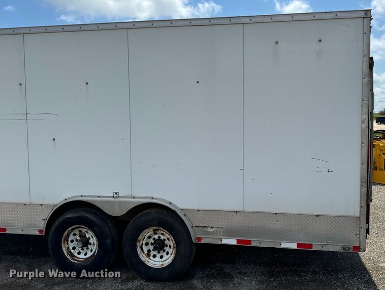image for item EH4367 2012 Duramax DWF8520TA enclosed cargo trailer