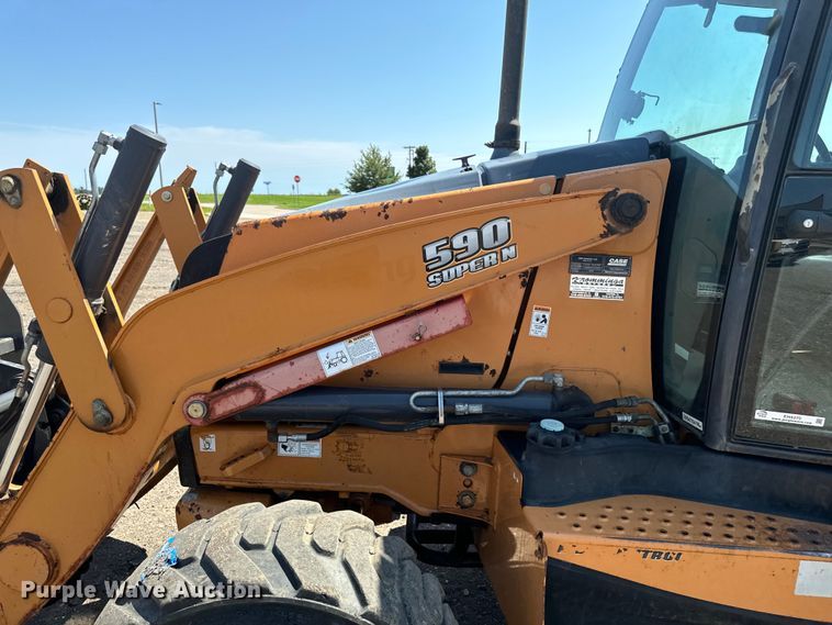 image for item EH4370 2013 Case  590 Super N backhoe