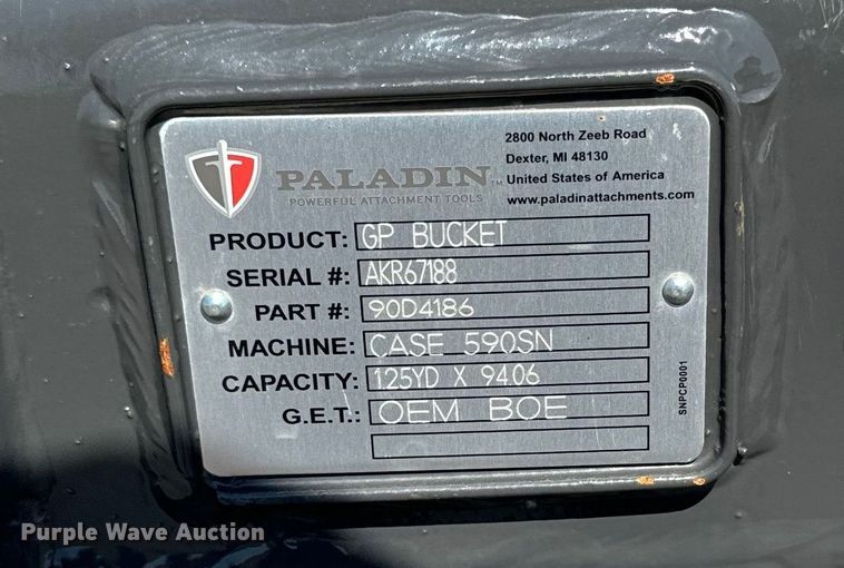 image for item EH4370 2013 Case  590 Super N backhoe