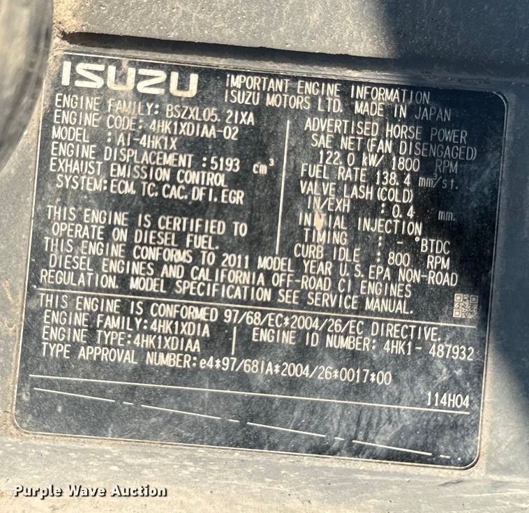 image for item EH4371 2012 Link-Belt  210 X2 excavator