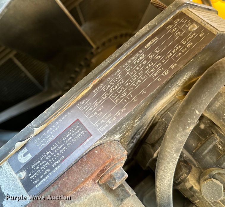 image for item EH4374 2004 Bomag BW177D-3 single drum vibratory roller