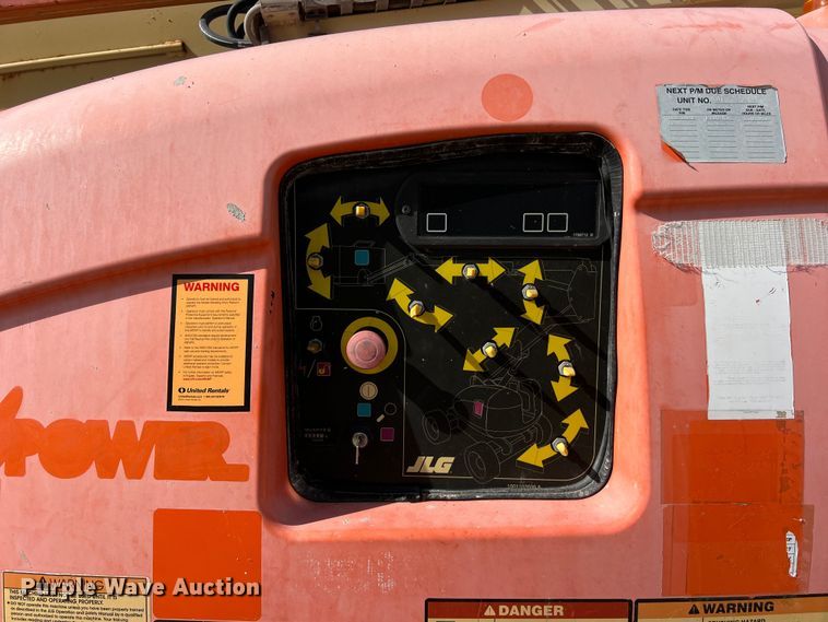 image for item EJ2856 2015 JLG 600AJ boom lift