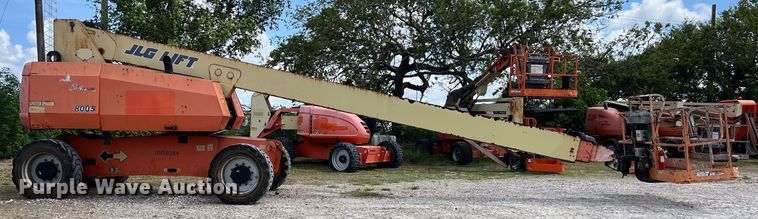 image for item EJ2858 2013 JLG 800S boom lift