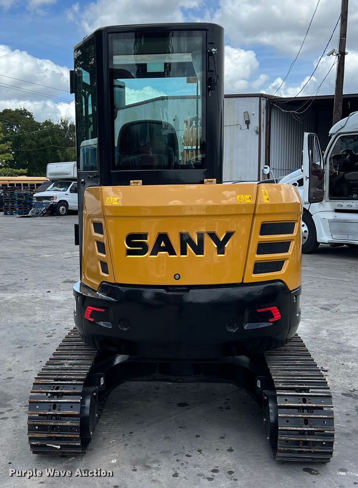 image for item EJ2859 2024 Sany SY35U mini excavator