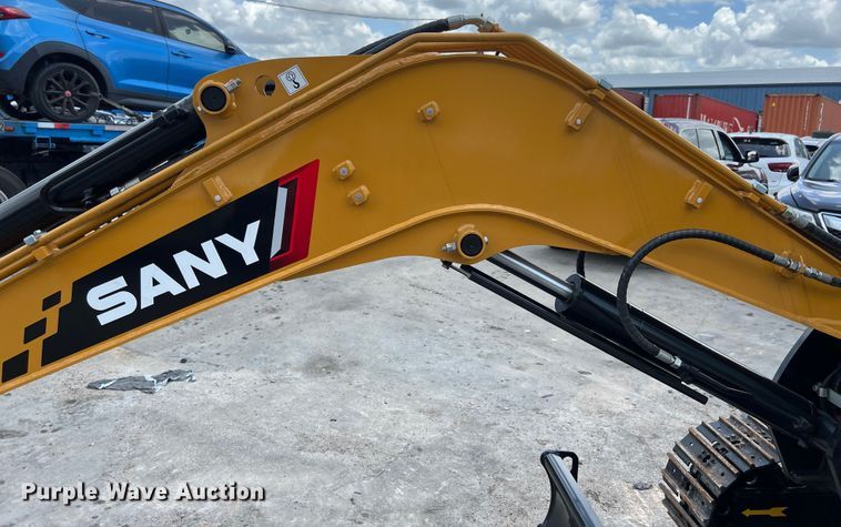 image for item EJ2859 2024 Sany SY35U mini excavator