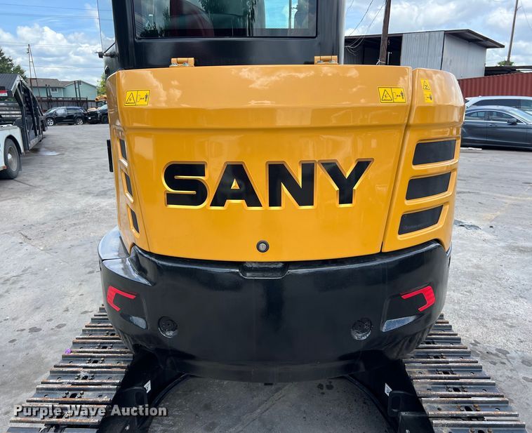 image for item EJ2859 2024 Sany SY35U mini excavator