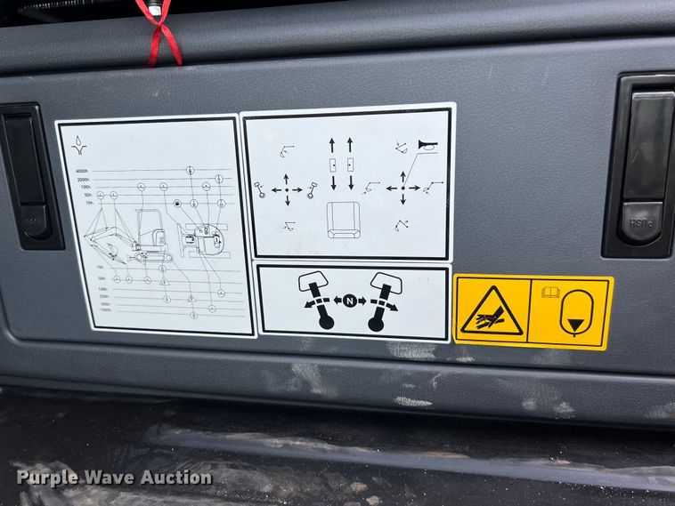 image for item EJ2859 2024 Sany SY35U mini excavator