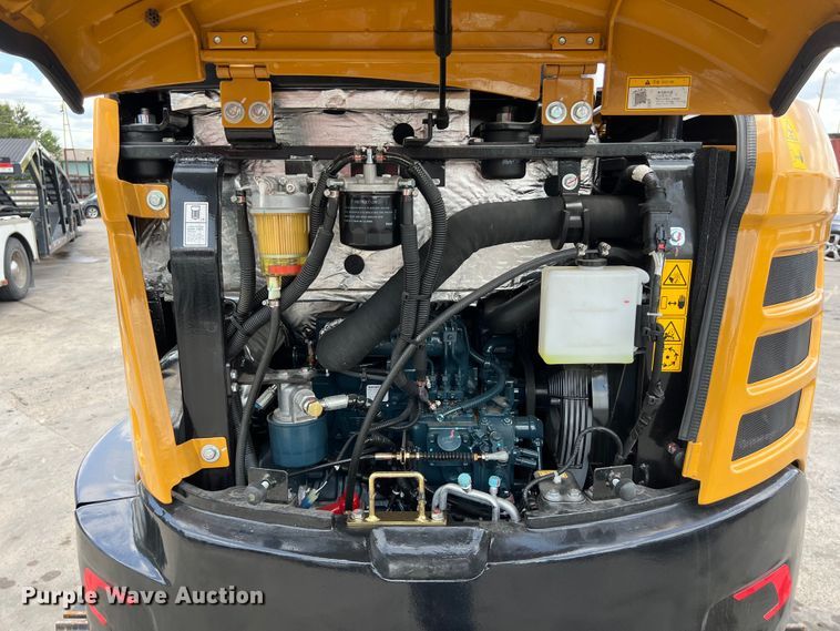 image for item EJ2859 2024 Sany SY35U mini excavator