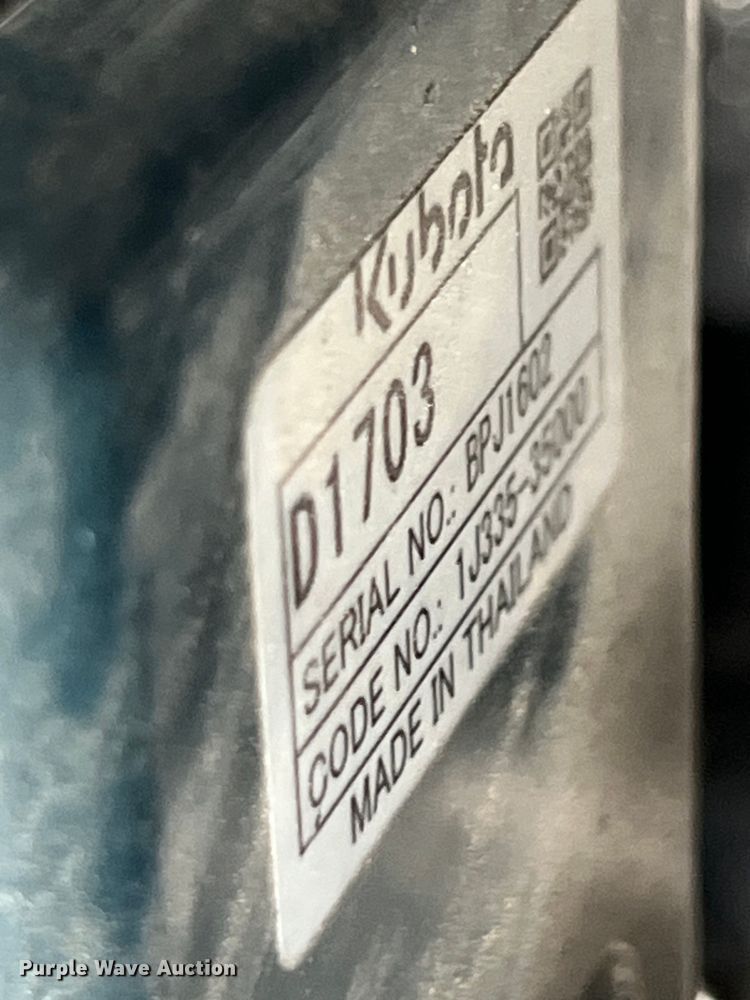 image for item EJ2859 2024 Sany SY35U mini excavator