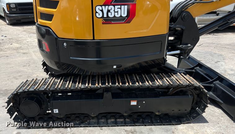image for item EJ2859 2024 Sany SY35U mini excavator